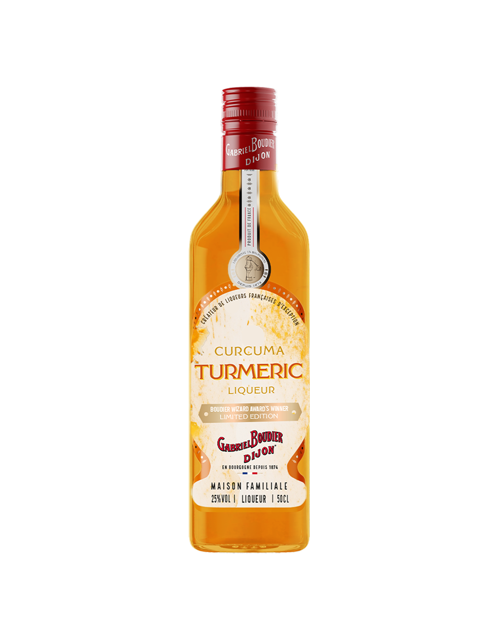 Gabriel Boudier - Liqueur de curcuma 25% - 50cl